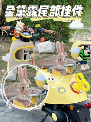 星黛露电动车装饰小配件可爱