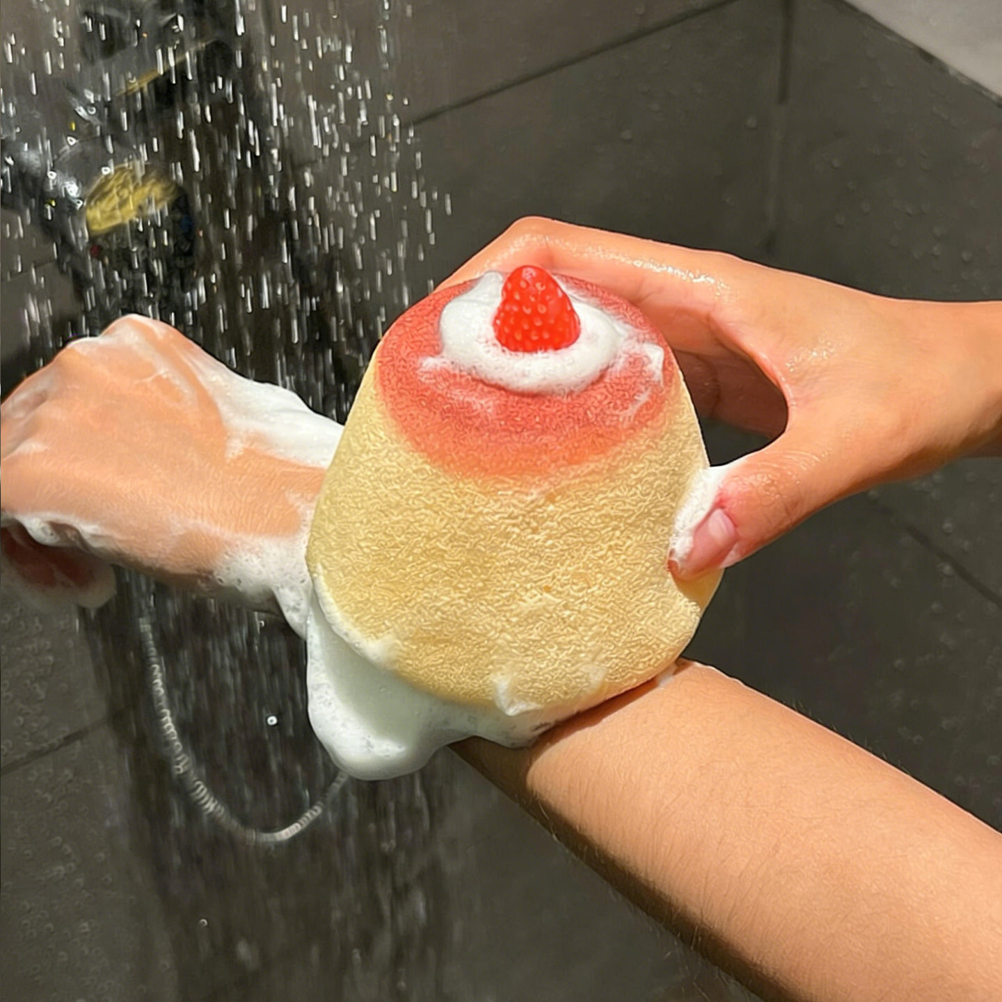 舒芙蕾可爱布丁沐浴球海绵起泡网搓澡起泡加厚耐用清洁洗碗通用,家庭/个人清洁工具,沐浴球,淘宝优惠券,粉丝福利购,淘宝优惠卷