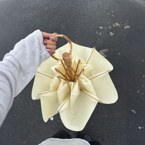 晴雨两用折叠伞女高颜值新中式风结实耐用雨伞防晒遮阳太阳伞小巧