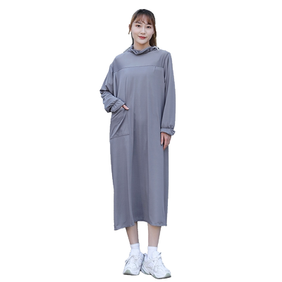 冰丝长款防晒衣透气冰凉