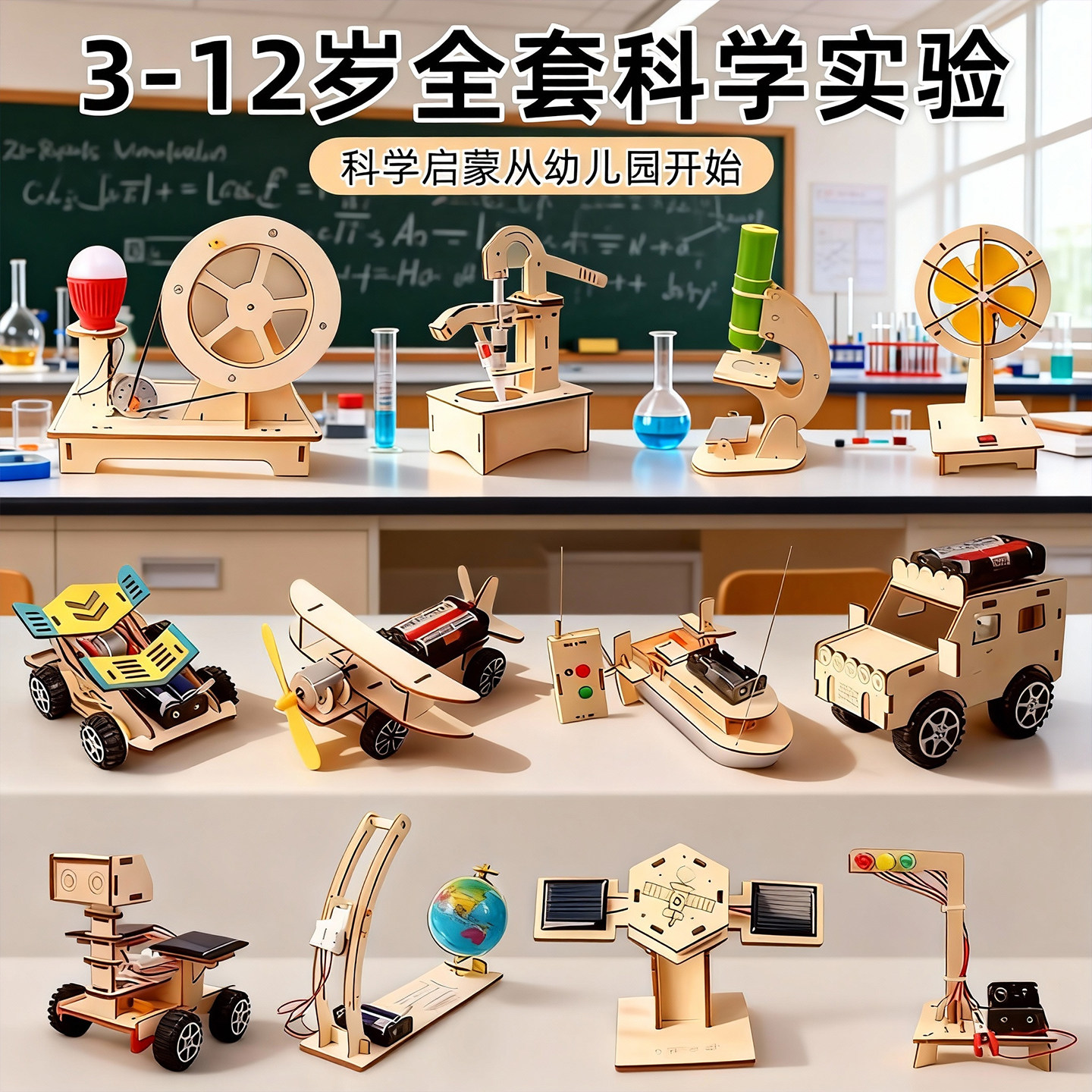 儿童物理科学小实验套装STEM小学生科技制作小发明材料益智玩具,玩具/童车/益智/积木/模型,科学实验,淘宝优惠券,粉丝福利购,淘宝优惠卷