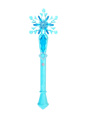 爱莎魔法棒仙女棒发光玩具