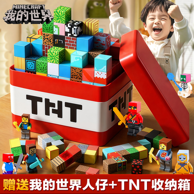 【正版授权！我的世界磁力方块】