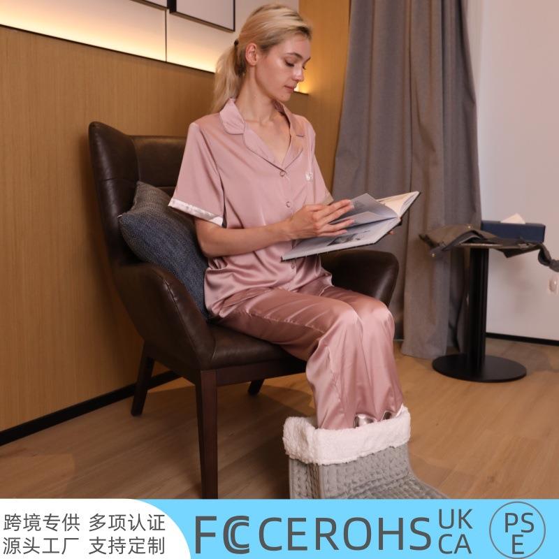 跨脚暖脚宝办公境室宿舍暖脚靴插电暖电热毯加鞋热脚垫冬季暖脚神
