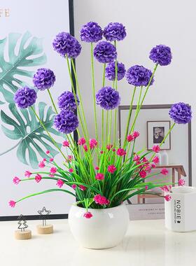 郁金香向日葵仿真花套装摆件假花客厅摆设小盆栽餐桌花家居装饰品