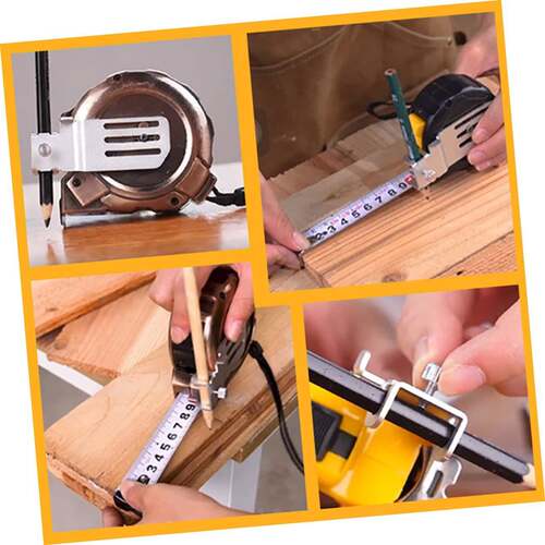 独立站 TapQQTe Measure Maker 辅Tool尺 卷助工具笔架夹r固定标