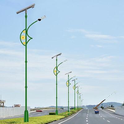 太阳能路灯led灯杆市政道OEO米路工程灯全套68米户外高灯新农村路