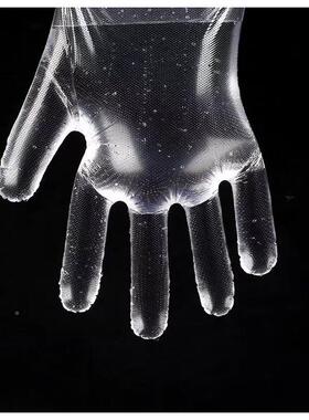 .8/克一只均码M号一次性PE手套2LAT00只盒1包装防滑耐用