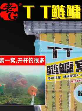 老GTT鲢鳙窝 酸臭味鲢鳙大头鱼饵底窝料黑坑野钓专用聚窝诱鱼饵料