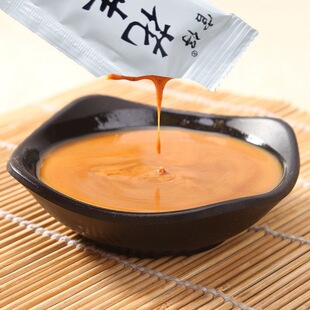 官仔沙县小吃花生酱辣椒酱商用家用外卖独立小包拌面蒸饺蘸酱调料