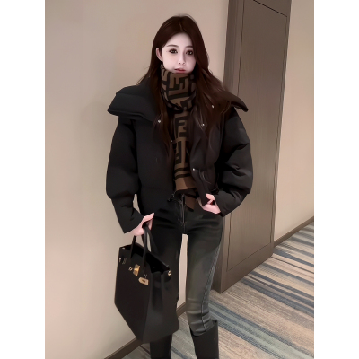 2025冬季新款短款羽绒服面包服棉衣短外套时尚今年流行爆款棉服女