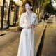 新款 设计感双排扣系带风衣外套女2026秋季 高级感休闲大衣 时尚 法式