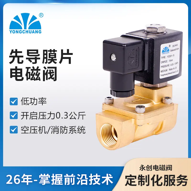 永创YCD21长期先导膜片式电磁阀