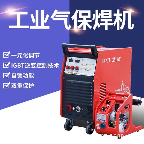 上海沪工二保NB-500E气保焊机350