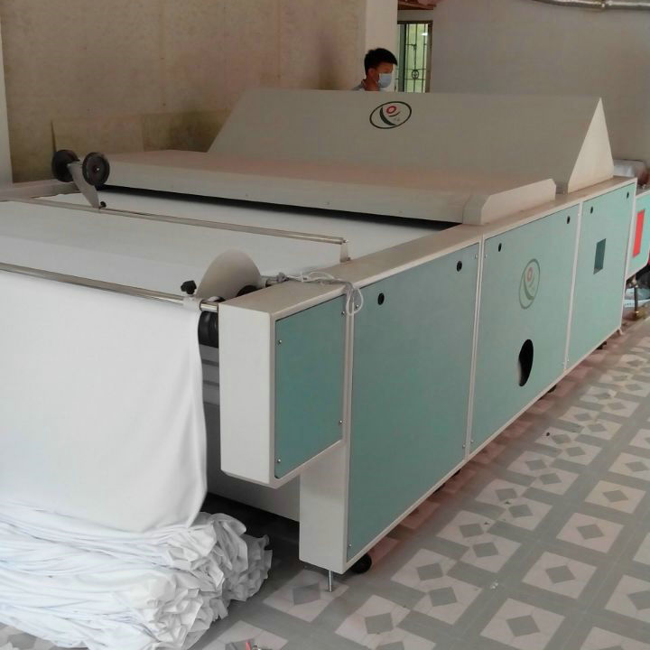 工业预缩机布料缩水机针梭针窗帘定型定型机小型机器设备智能