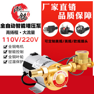 220v自来水管道增压不锈钢全自动增压泵Booster 增压泵110v pump