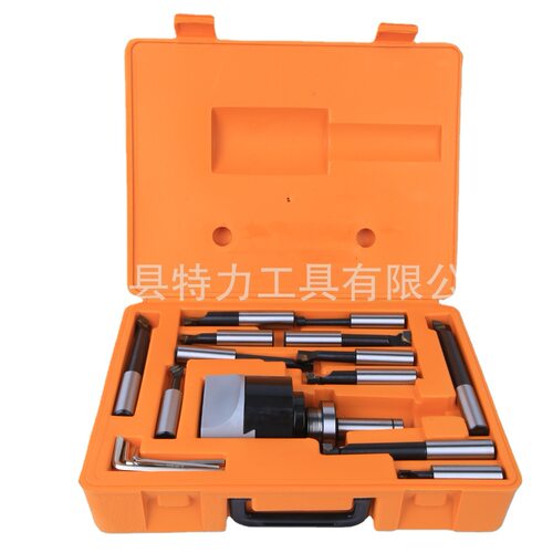 F1套装NT40-F1-18-12PCS镗孔器套装 后拉M16 铣床镗头套装组合