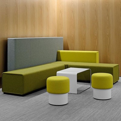 创意沙发现代休闲前台大堂等候区会客接待办公大厅休息室洽谈沙发