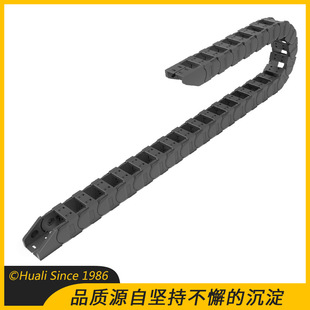 35系列拖链坦克链线槽尼龙机床电缆塑料拖链 履带拖链 雕刻机桥式