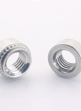 304不锈钢压铆螺母压板螺母CLS锁紧螺母钝化S钣金压铆件花齿螺帽