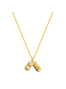 【所有姐姐的衣橱直播间】OUBIYABI欧比雅比好柿花生花朵吊坠项链