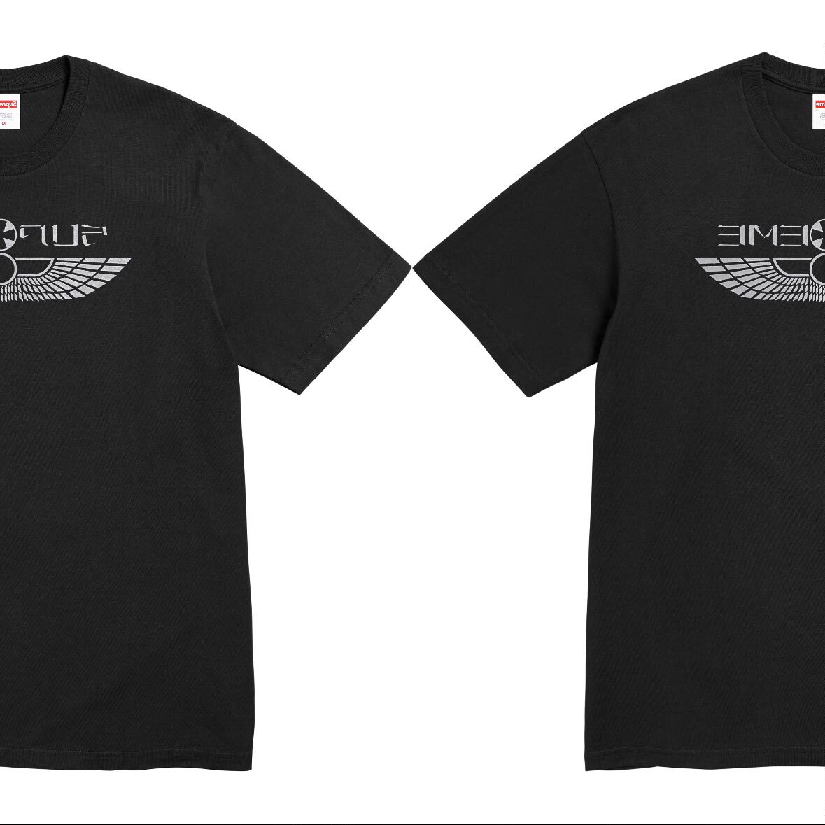 thumbnail for New trendy letter logo crew neck cotton summer unisex short-sleeved T-shirt tee