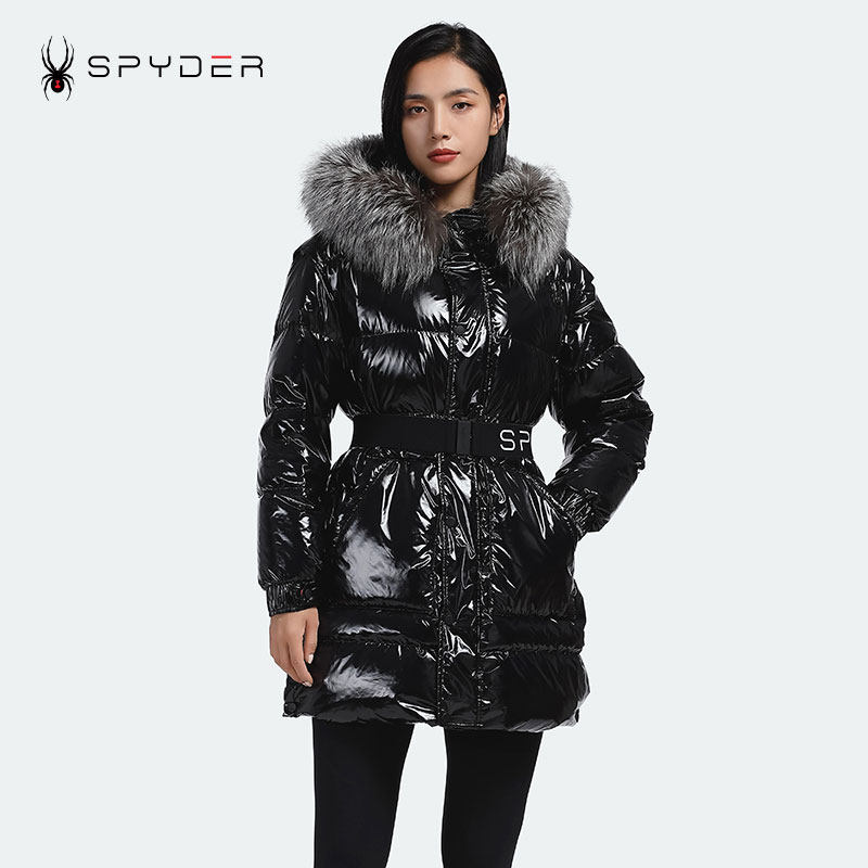 女士中长款羽绒服Spyder