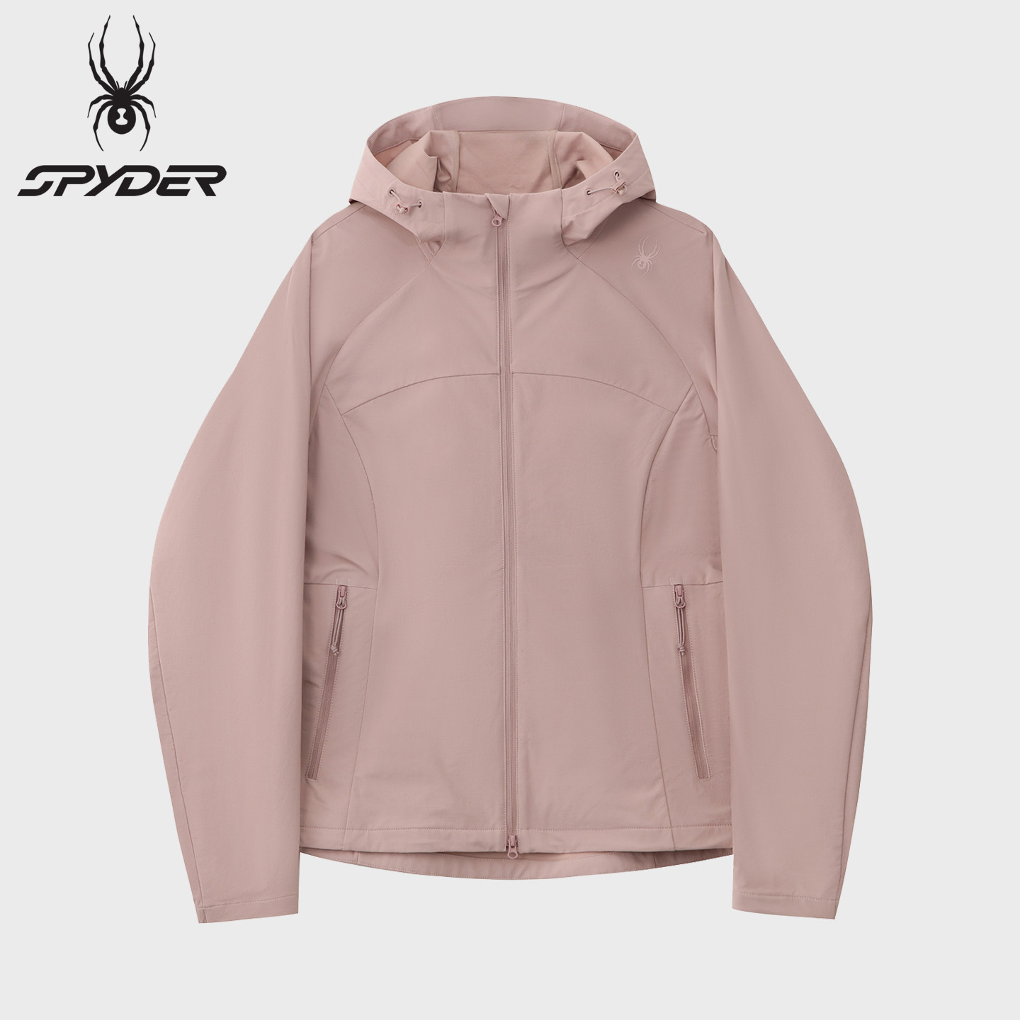 SPYDER蜘蛛26春夏新品女士连帽梭织夹克休闲外套女02JO26121WW,户外/登山/野营/旅行用品,户外休闲衣,淘宝优惠券,粉丝福利购,淘宝优惠卷