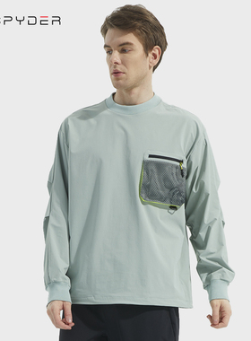 美国SPYDER蜘蛛新品男士休闲卫衣23CS305M