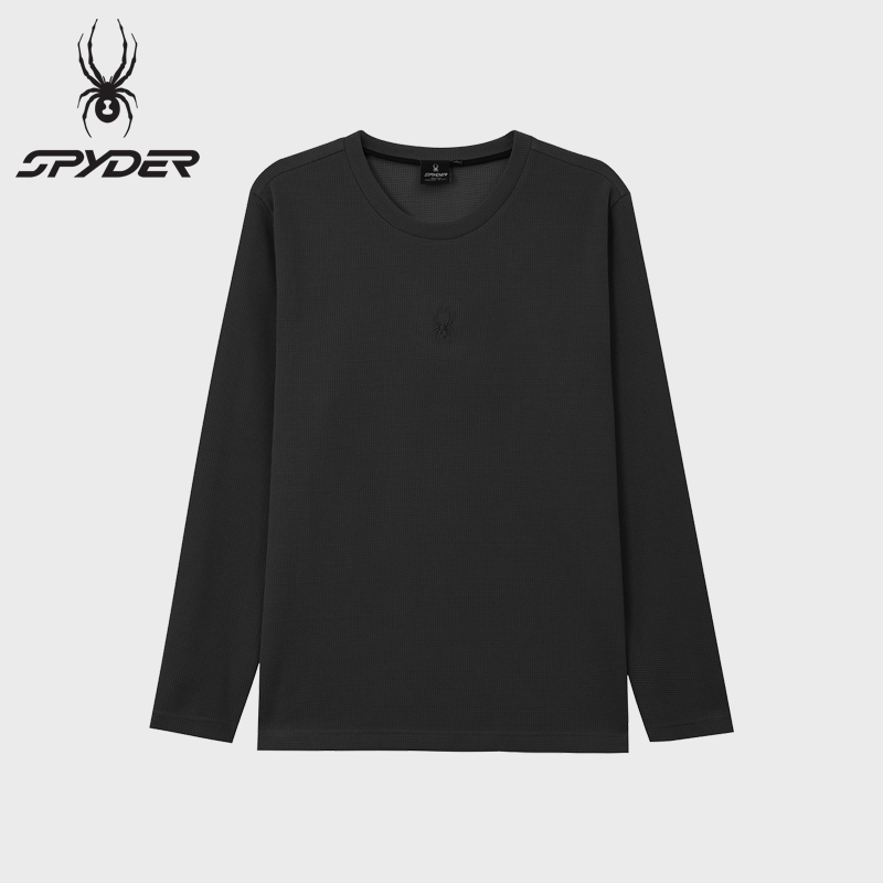 SPYDER蜘蛛25秋季新品男士运动长袖t恤休闲潮流男款长袖25MF403M
