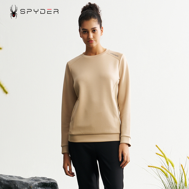 SPYDER蜘蛛秋季新品女士运动卫衣休闲长袖T恤24CF306W