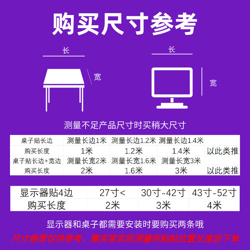 RGB灯带装饰自粘显示器氛围灯电视USB5v机箱电脑桌面led变色灯条