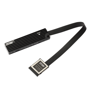 ZITAY希铁CFexpress转SSD NVMe适用于佳能EOS r5 C300 1dx 尼康Z6 Z7 XQD D5 D6 d850 d500存储卡转换器