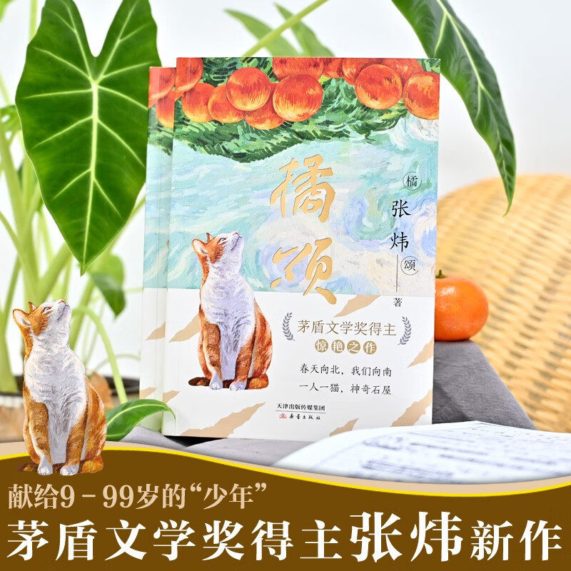 橘颂书 张炜 著 身在泥沼翘盼盛春茅盾文学奖 寻找鱼王中小学生暑假阅读治愈小说书籍桔菊颂书