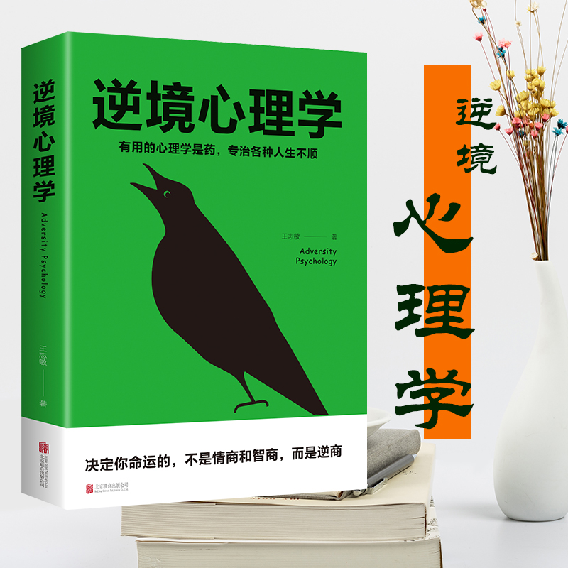 逆境心理学 有用的心理学是药专治各种人生不顺 王志敏/著 北京联合出版社 人际交往社会心理学与生活入门基础书籍