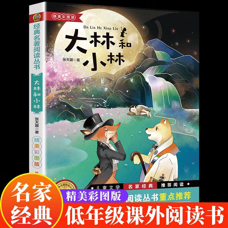 大林和小林 张天翼著三四五六年级语文教材课外书目人民文学出版社中小学生课外阅读经典丛书 大林和小林