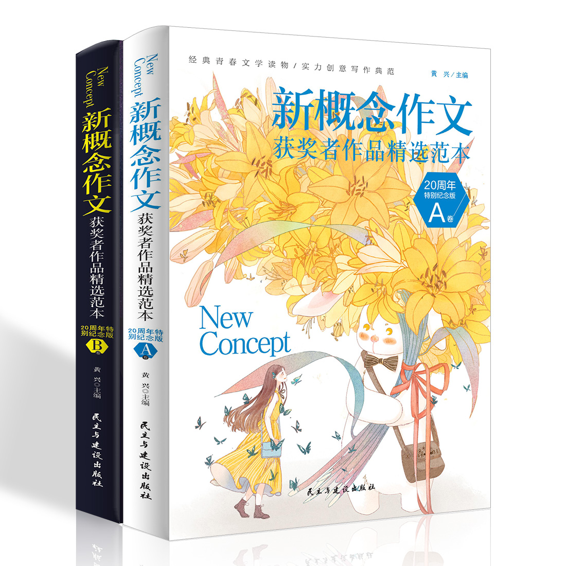 新概念作文·20周年特别纪念版（全二册）新概念20周年特别纪念版 初中高分范文精选 满分集辅导初高中生获奖作文