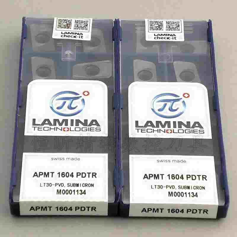 原装进口瑞士林尼娜数控刀片 APMT1604PDTR LT30 涂层铣刀片 刀粒