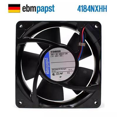 原装德国进口ebmpapst 4184NXH 4184NXHH 1203824V变频器散热风扇