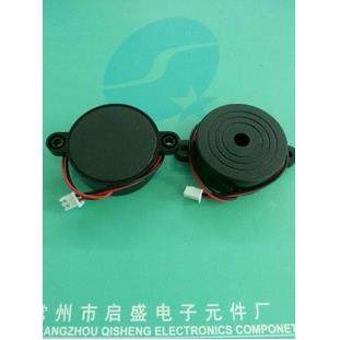 QS4216压电式蜂鸣器12v有源 高分贝带端子 长声连续音 厂家直销