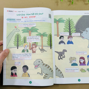 2026春新版人教版PEP六年级下册英语课堂笔记同步课本中文翻译视频讲解6年级下册英语教材讲解教师教案预习复习新课题笔记六年级