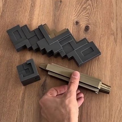 我的世界铁剑mc大电影周边钻石剑武器模型3d打印玩具cosplay道具