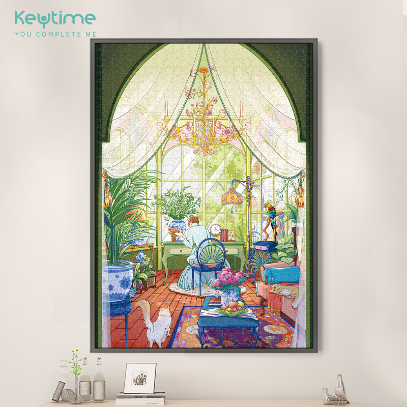 keytime拼图1000片馥郁芳华