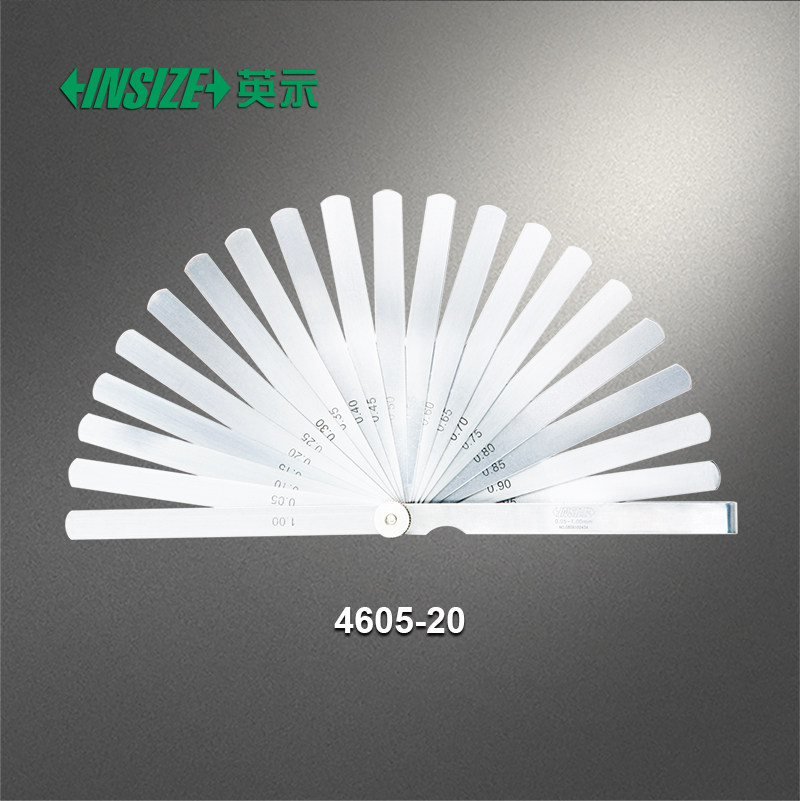 INSIZE英示长塞尺(经济型) 4605 0.05-1.00mm