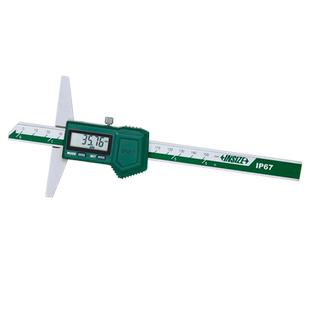 INSIZE英示IP67防水数显深度尺1149 0-150mm 0-200mm 0-300mm