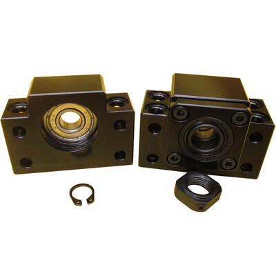 替代上隆丝杆支撑座固定座SPBF/TSPB10 12 15 20 25 30 发黑