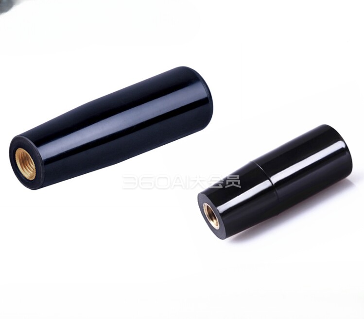 内螺纹握柄把手铜芯胶木塑料手柄套加长GRAFC内牙握把M6M8M10M12