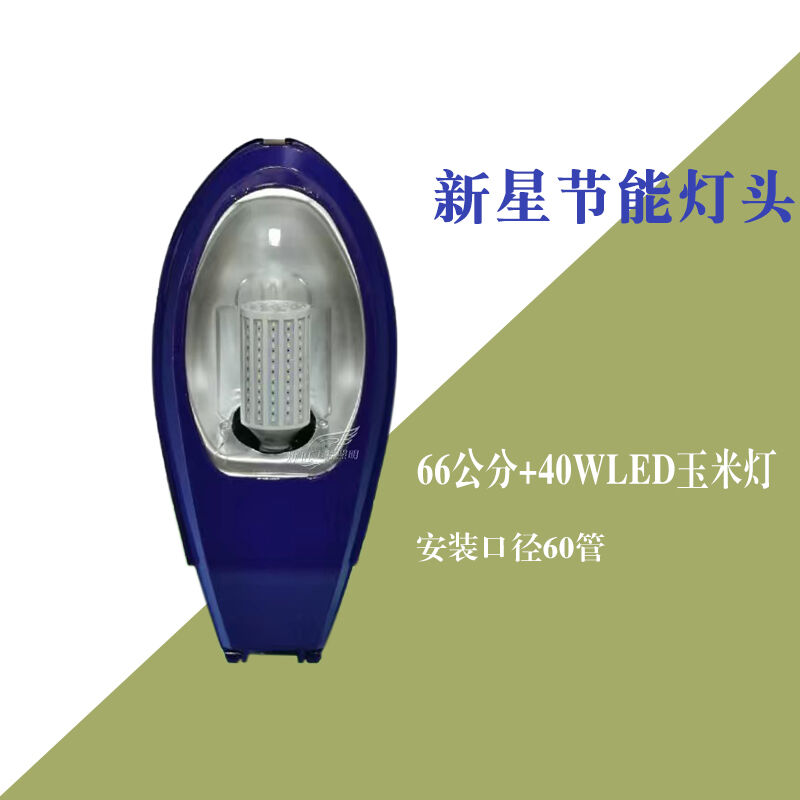 定制新星路灯头户外防水路灯灯罩老式全铝灯壳高压钠灯新农村挑臂
