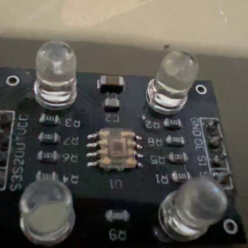 可议价TCS3200D颜色识别传感器模块，，，工作电压