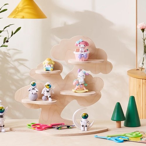 幼儿园手工作品展示架美工区陈列架手办粘土橡皮泥摆摊收纳展示架